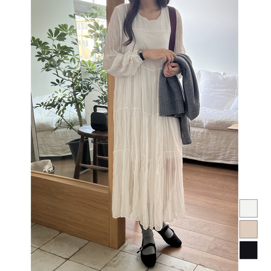 OK_아나카프리 그레이스 쉬폰 원피스_CPG3SOP003M