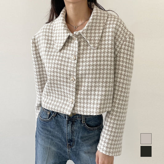 아나카프리 하운드투스 크롭 자켓_CPG3SJK002M